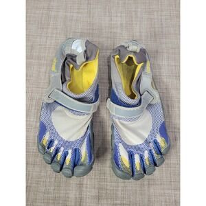Vibram FiveFingers Shoes Men Sz 8.5-9 / EU 42 Gray Minimalist Barefoot Running